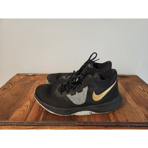 Nike Other - Nike Mens Air Precision 2 AA7069-090 Black Basketball Shoes Sneakers Size 10.5